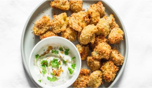 “Breaded” Cauli Nuggets.