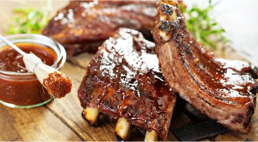 BBQ Pork Ribs.