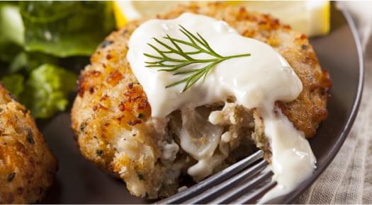 Crispy Crab Cakes.