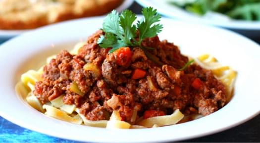 Italian Bolognese.