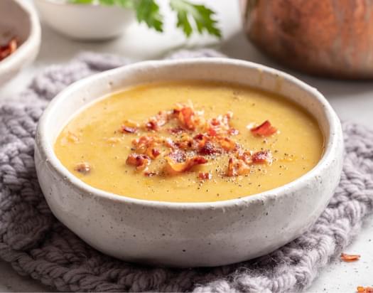 Pumpkin Bacon Soup.
